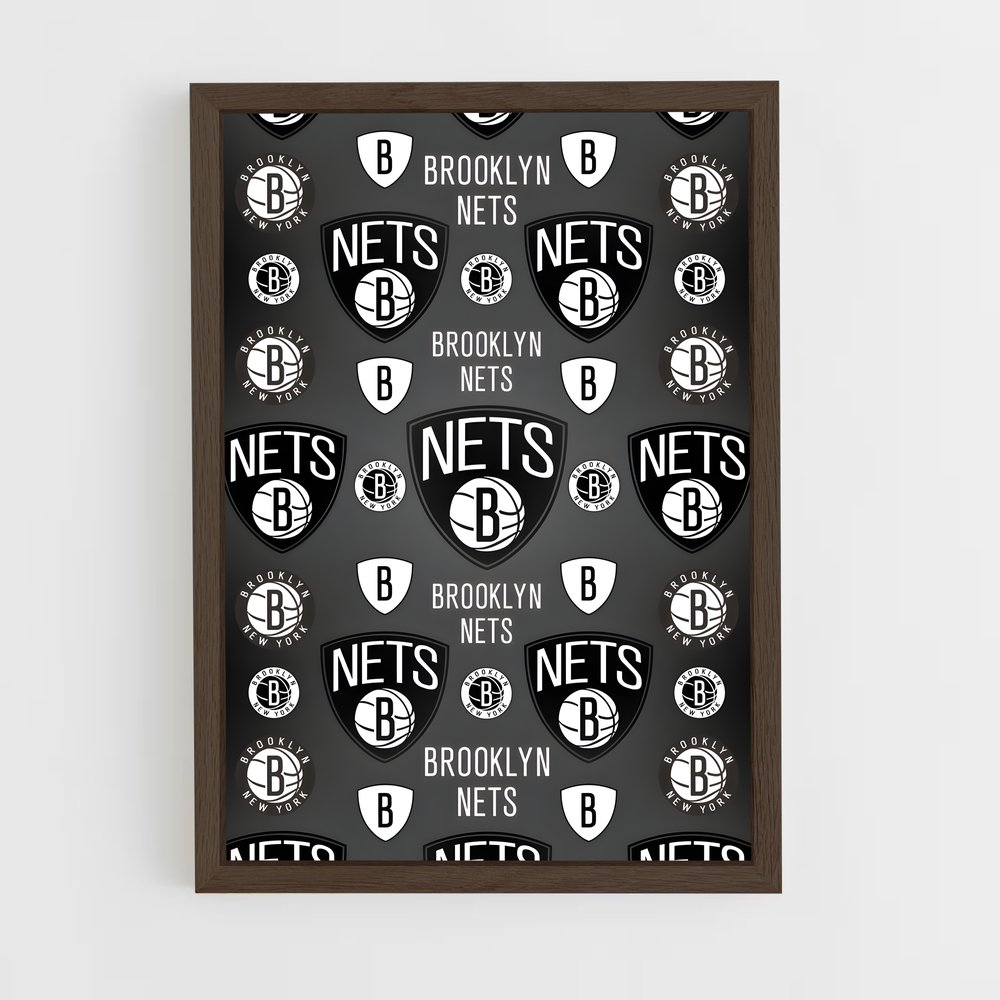 Poster Brooklyn nets séduiront – affiche Basketball (vue 5)